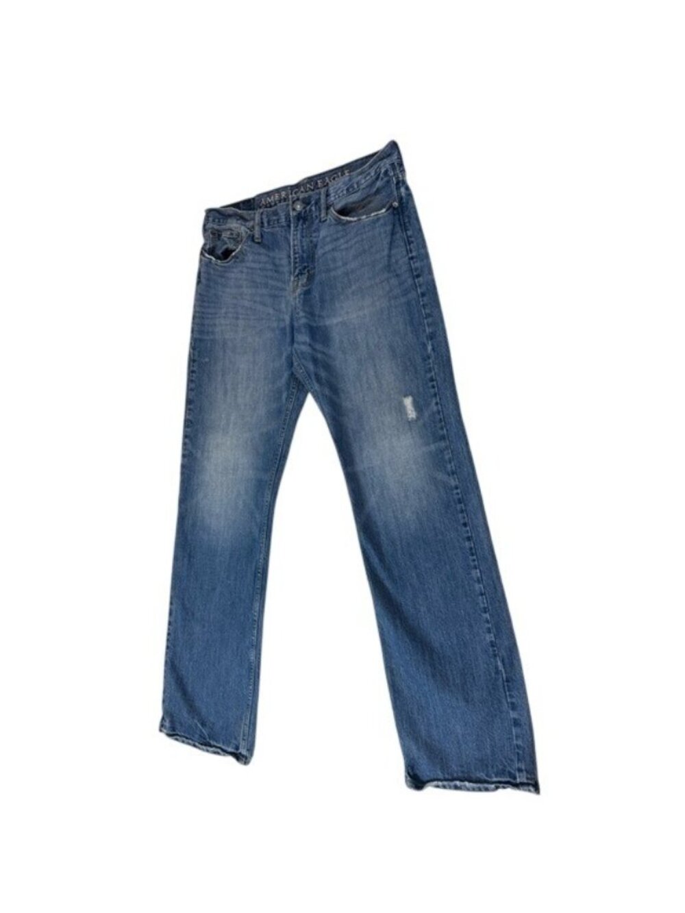American Eagle Mens Straight relaxed fit Jeans Size 32X34 Blue Denim (U959)
